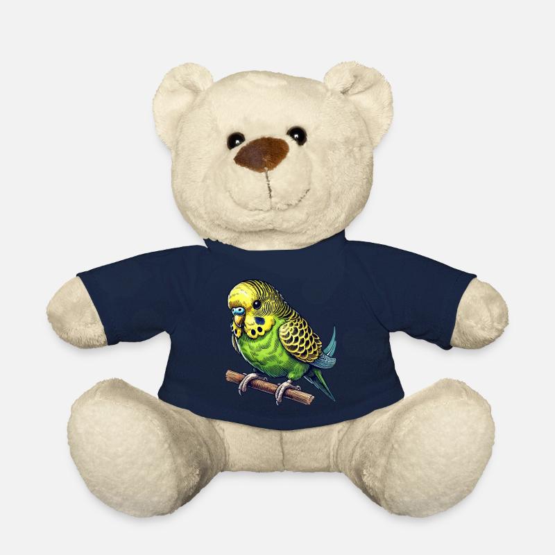 Wellensittich - Teddy - French Navy