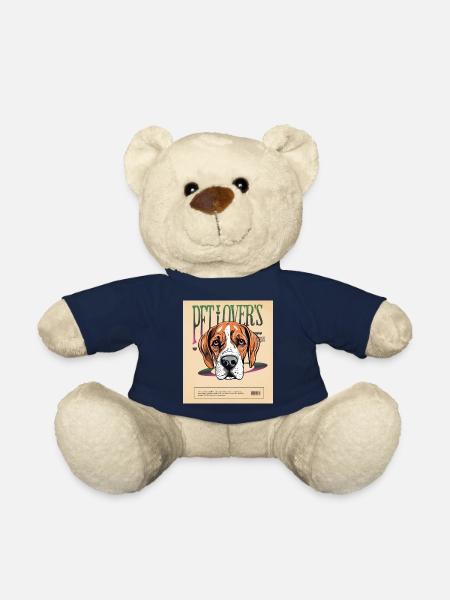 Pet Lover's – Bunte Hommage an tierische Liebe - Teddy - French Navy