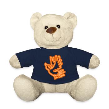 Neon Bird - Teddy Bear - french navy - Front