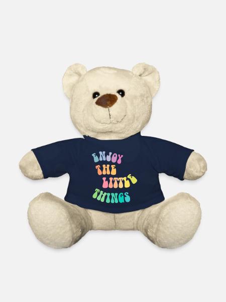 Enjoy the little things - Geschenkidee - Geschenk - Teddy - French Navy