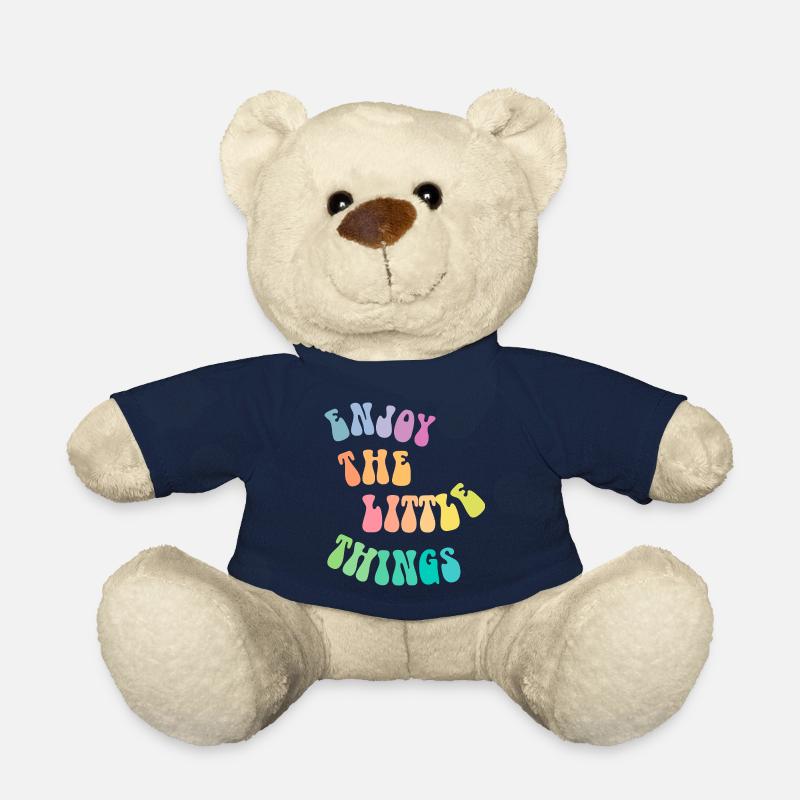 Enjoy the little things - Geschenkidee - Geschenk - Teddy - French Navy