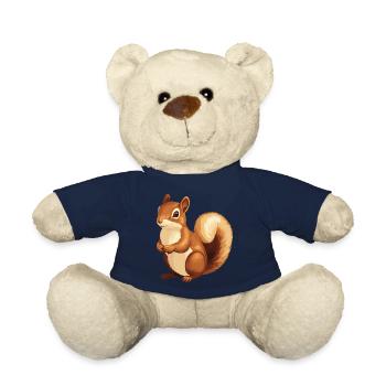 Squirrel - Teddy Bear - french navy - Front