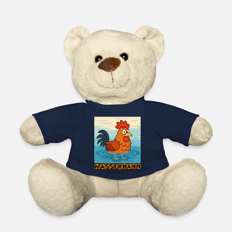 Faucet by Rico Beck - Teddy Bear - french navy