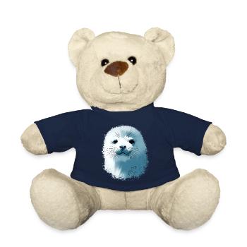 Seehundbaby - Teddy - French Navy - Vorne