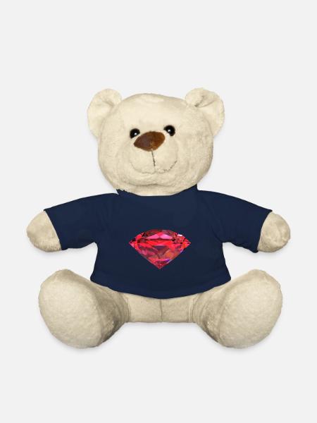 Reddish Ruby - Teddy Bear - french navy