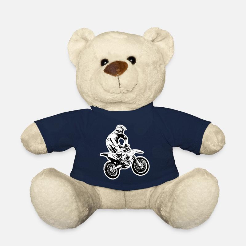 motocross - Nounours - bleu marine