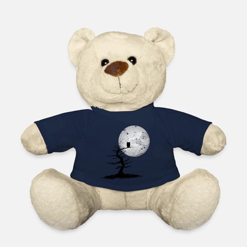 hibou - Nounours - bleu marine