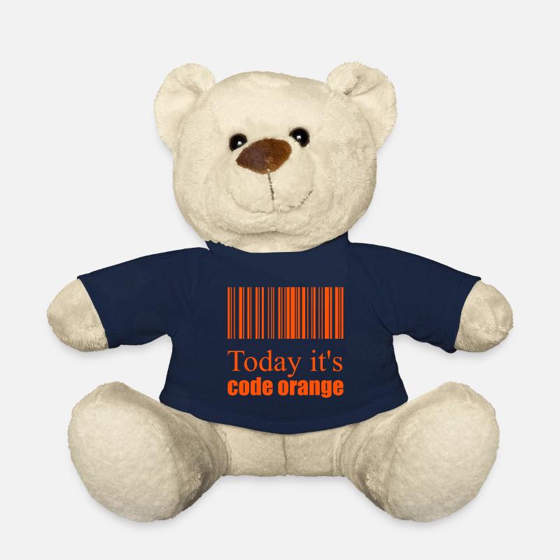 Code orange - Teddy Bear - french navy