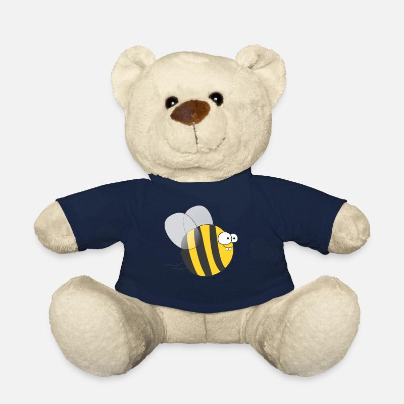 Verrückte Lustige Biene / Hummel (Süß & Niedlich) - Teddy - French Navy