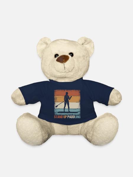 SUP stand up paddle stand up paddle cadeau femme - Nounours - bleu marine