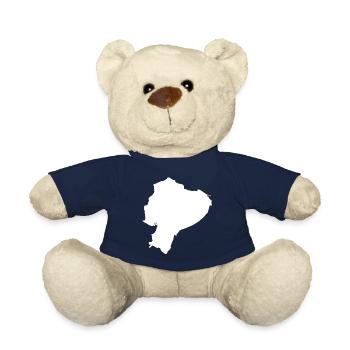 Ecuador Landkarte Flagge - Teddy - French Navy - Vorne