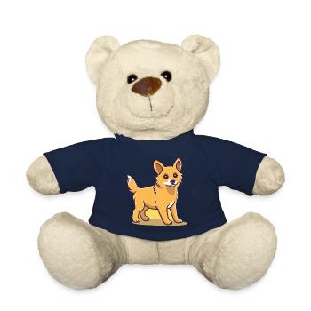 Cute dog design for dog owners - Teddy Bear - french navy - Front