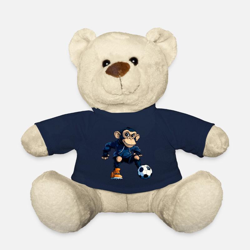 Fussball Schimpanse - Teddy - French Navy