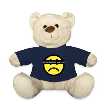smiley - Teddy Bear - french navy - Front