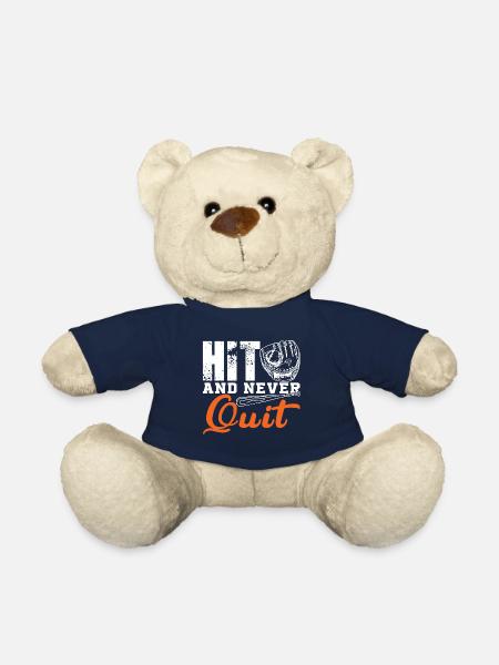 hit and never quit - Teddy Bear - french navy
