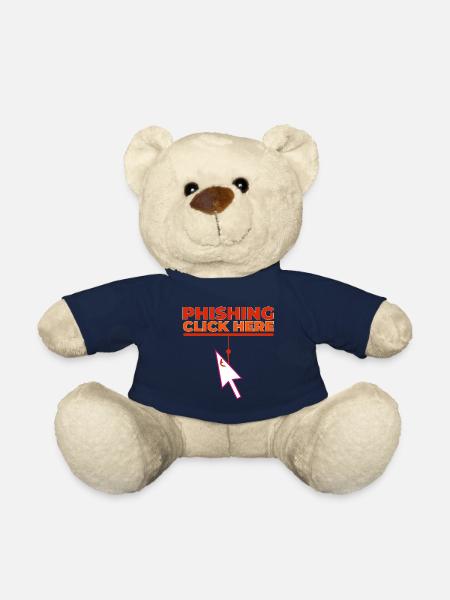 Phishing - Teddy Bear - french navy