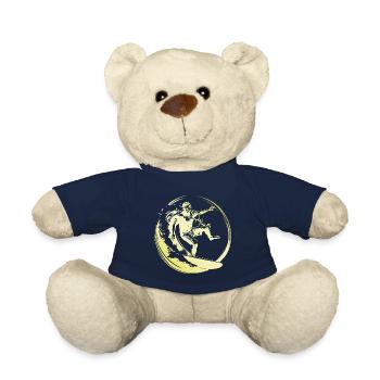 Surfer Man - Teddy Bear - french navy - Front