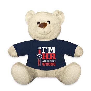 HR Manager - Teddy Bear - french navy - Front
