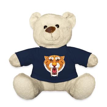 Prehistoric saber-toothed tiger - Teddy Bear - french navy - Front