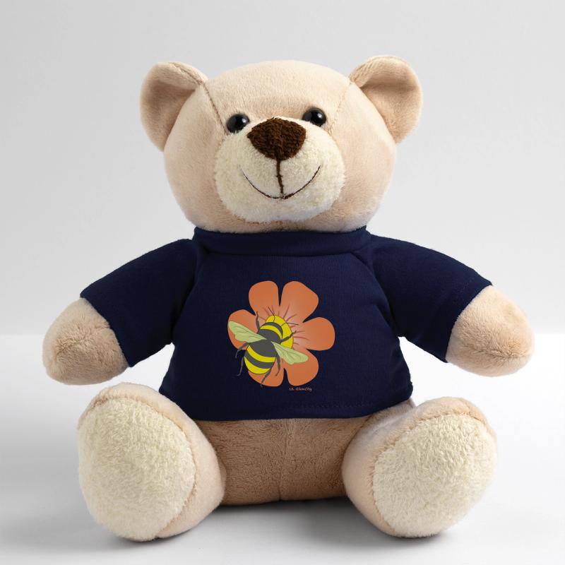 Fleur avec bourdon Nounours
