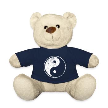einfarbiges Yin Yang - Teddy - French Navy - Vorne