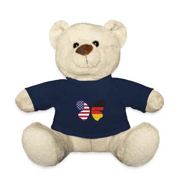 États-Unis Allemagne Papillon - Nounours - bleu marine - Devant