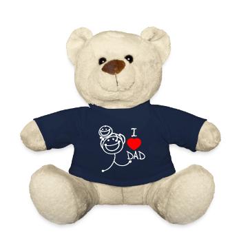 Ich liebe Papa DE - Teddy - French Navy - Vorne