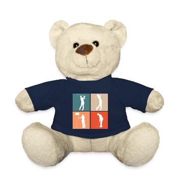 Golf Golfen Golfer - Teddy - French Navy - Vorne