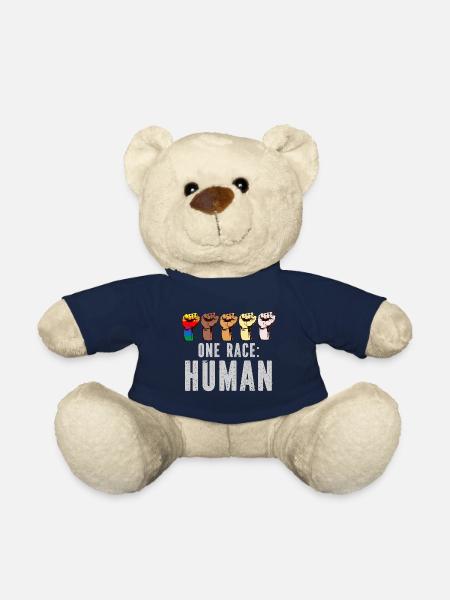 Eine Rasse Anti Rassismus Geschenkidee - Teddy - French Navy