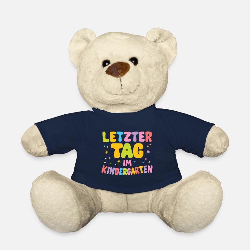 Kita Abgänger Abschluss Kindergartenkind Schulkind - Teddy - French Navy