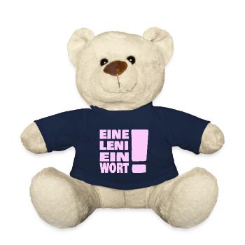 Eine Leni ein Wort - Teddy - French Navy - Vorne