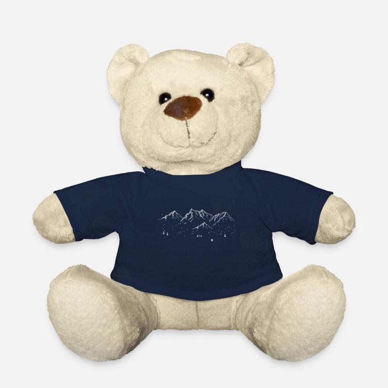 mountains - Teddy Bear - french navy