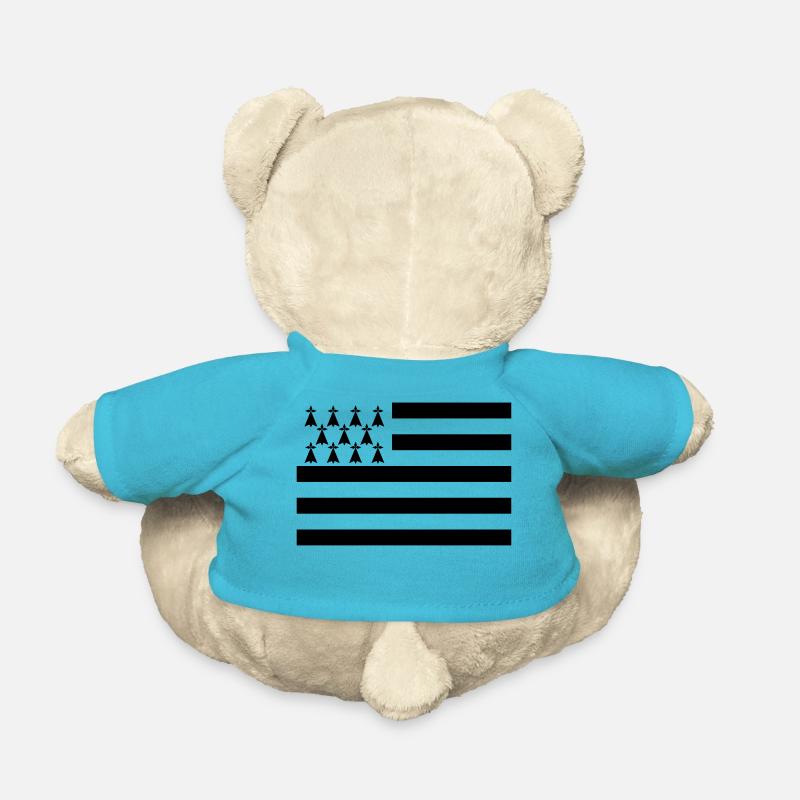 Gwenn Ha Du (Noir) - Nounours - bleu outremer