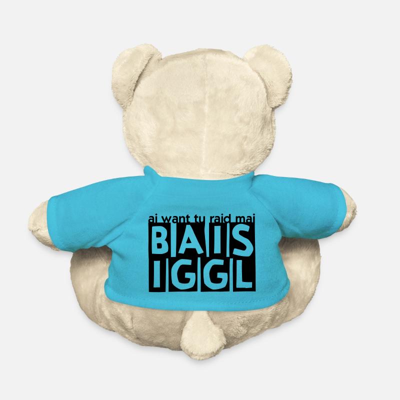 BAISIGGL square - Teddy - Atollblau