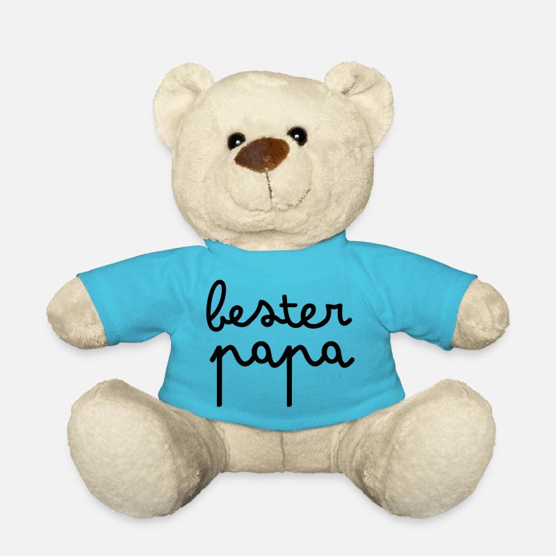 Bester Papa - Teddy - Atollblau