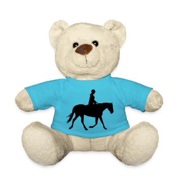reiterin pferd - Teddy - Atollblau - Vorne