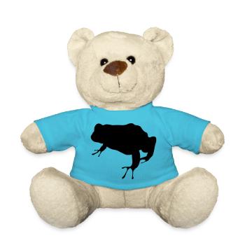 Frosch - Teddy - Atollblau - Vorne