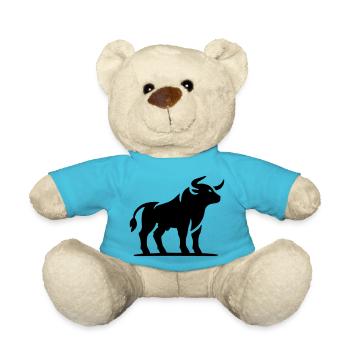stier tier - Teddy - Atollblau - Vorne