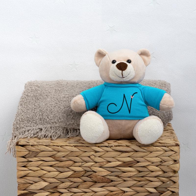 Lettre N Lettre initiale Papillon Nounours