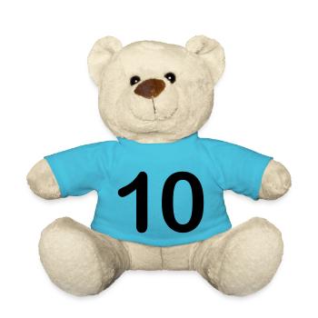 10 - Teddy Bear - atoll blue - Front