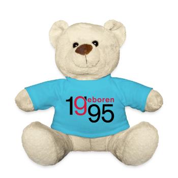 Jahrgang 1995 geboren - Teddy - Atollblau - Vorne