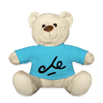Che Ernesto Guevara Unterschrift - Teddy - Atollblau - Vorne