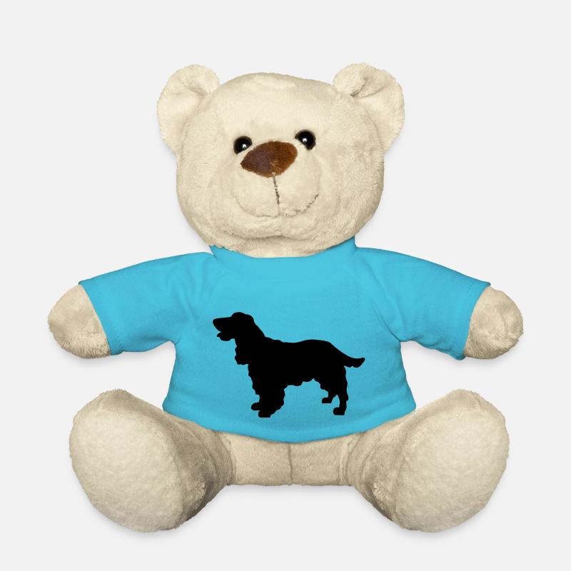 Cocker Spaniel Hund - Teddy - Atollblau
