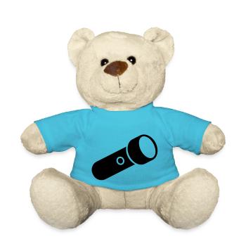 Flashlight - Teddy Bear - atoll blue - Front