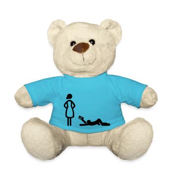 Hochzeit - Teddy - Atollblau - Vorne