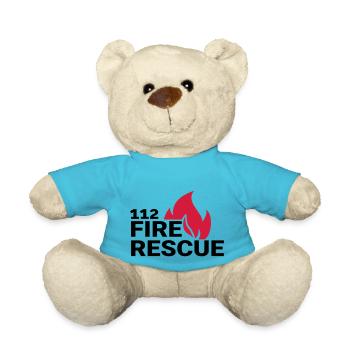112 Feuerrettung - Teddy - Atollblau - Vorne