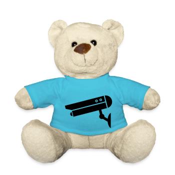 Camera Icon - Teddy Bear - atoll blue - Front