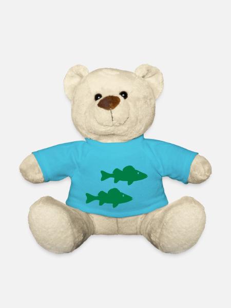 fische - Teddy - Atollblau