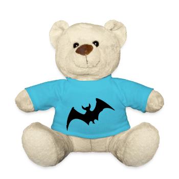Chauve-souris - Nounours - bleu outremer - Devant