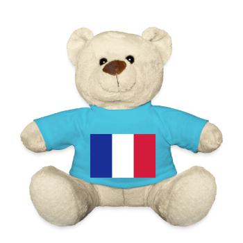 Frankreich - Teddy - Atollblau - Vorne